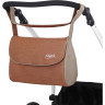 Коляска детская одноместная 2 в 1 SIGER Marco, бежевый/т.кирпичный KLS0022